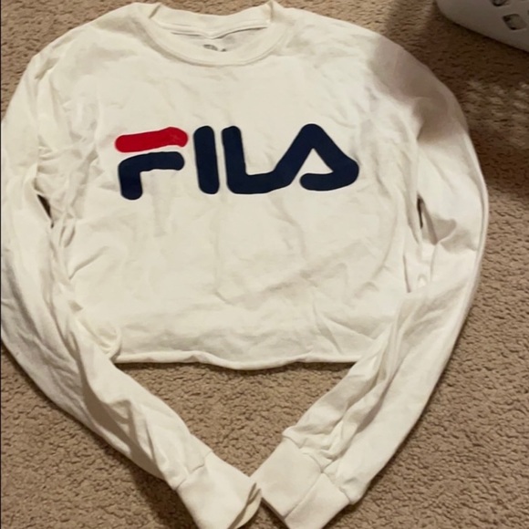 White Fila Long sleeve - Picture 2 of 3